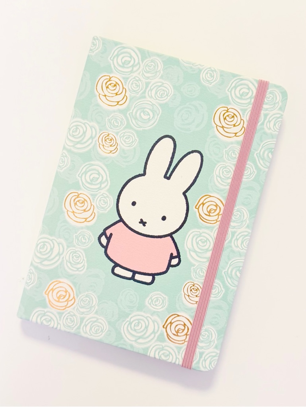 miffy Pastel Mint & Pink Gel Pen Set with Floral Miffy Notebook - Picture 2 of 4